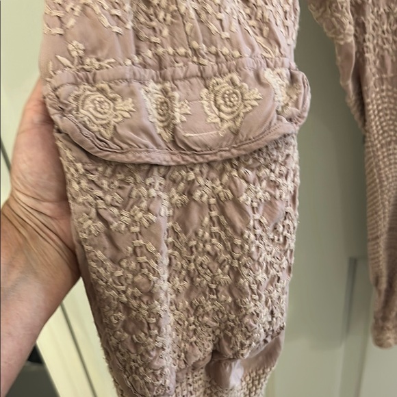 Johnny Was Pink Joggers with Elastic Waistband - Picture 3 of 7